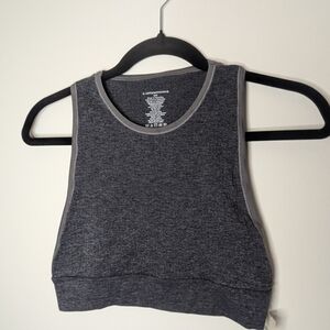 Anthropologie Charcoal Heathered Top